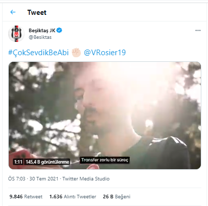 Beşiktaş transferi açıkladı! 'Çok sevdi be abi' - Resim : 1