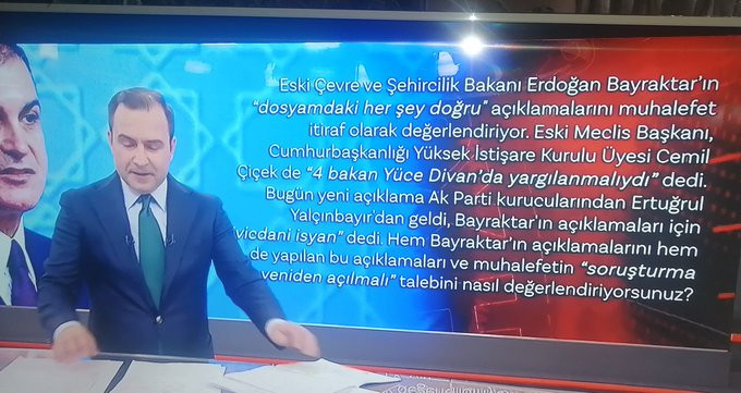 Ömer Çelik talimat verdi, FOX TV muhabiri basın toplantısına alınmadı: İşte sorulamayan Erdoğan Bayraktar sorusu - Resim : 1