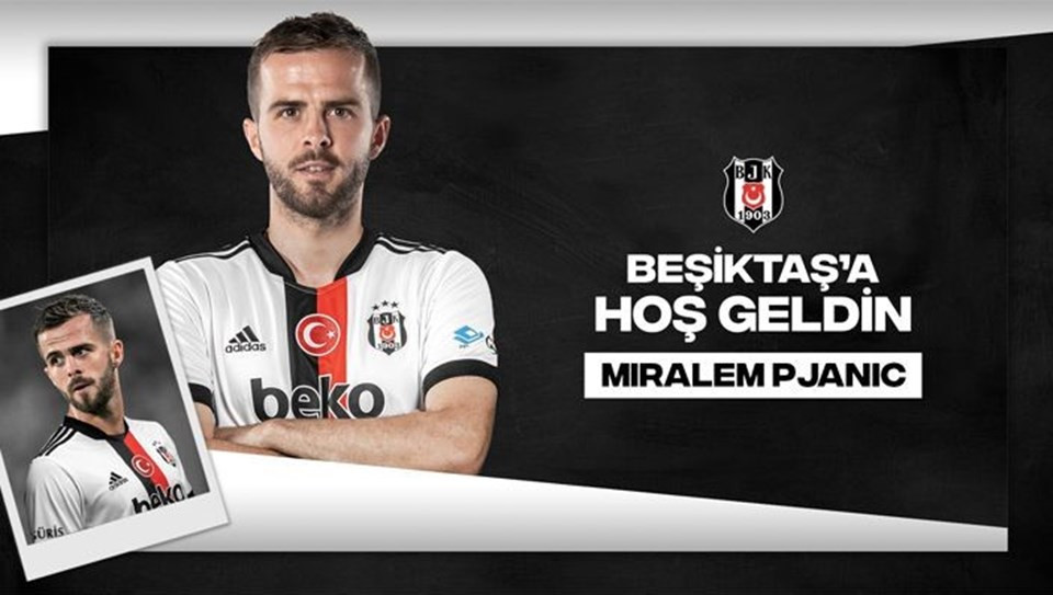 Miralem Pjanic resmen Beşiktaş'ta - Resim : 1