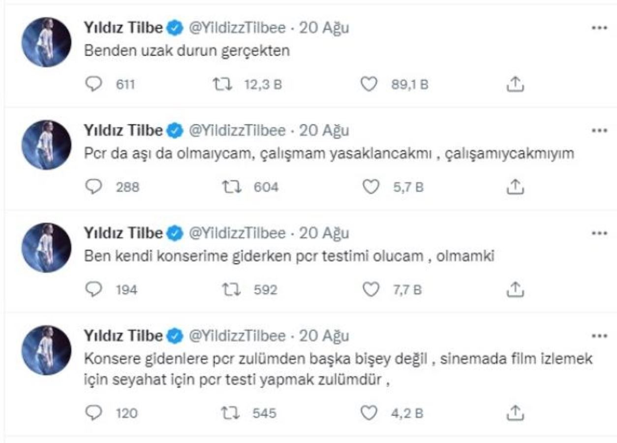 Aşı karşıtı Yıldız Tilbe'nin Kıbrıs konseri iptal edildi - Resim : 1