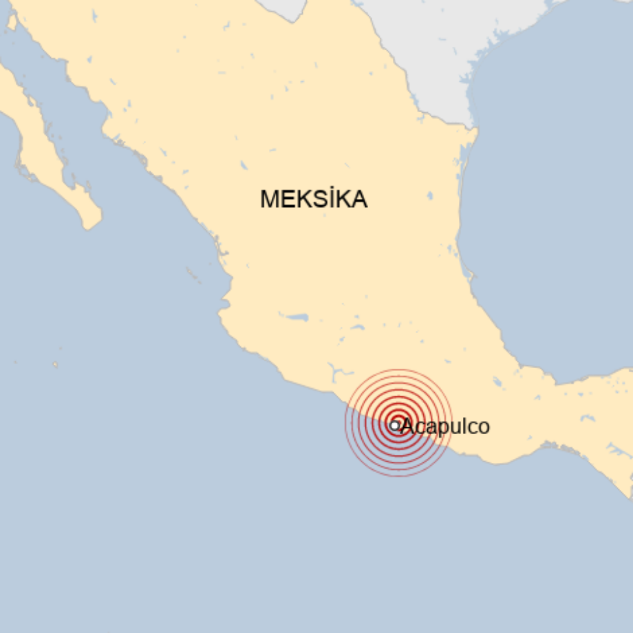 Meksika'da 7 büyüklüğünde deprem - Resim : 1