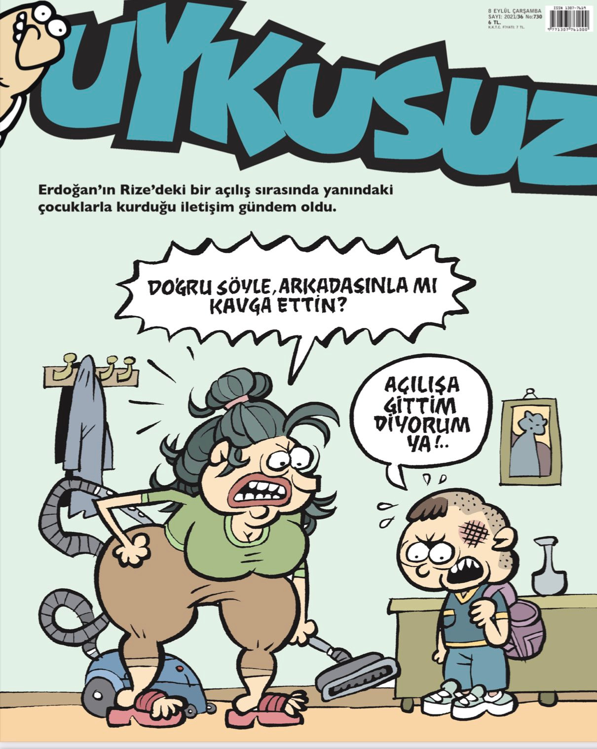 Uykusuz'dan 'kafasına vurulan çocuk' kapağı - Resim : 1