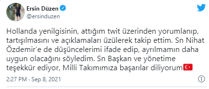 Şenol Güneş'in istifasını istemişti: Ersin Düzen'den flaş 'istifa' hamlesi - Resim : 1