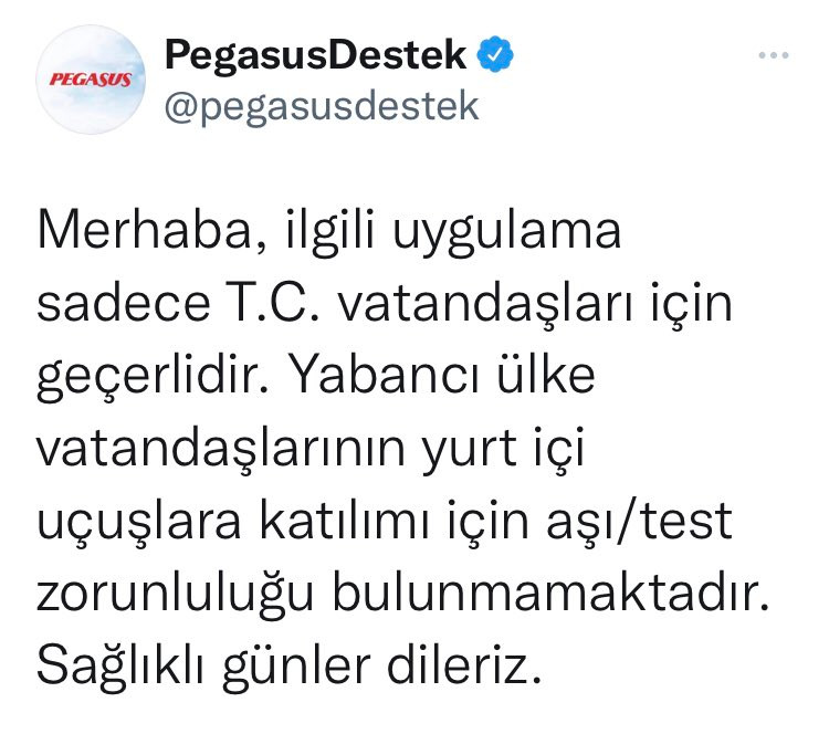 '2 doz aşı ya da PCR' zorunluluğunun sadece Türk vatandaşlarına olduğu ortaya çıktı! - Resim : 2