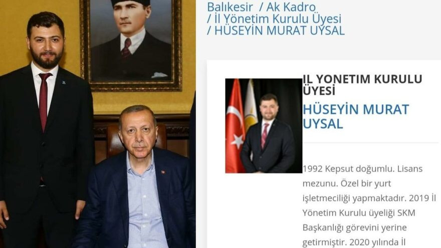 AKP'li Ensar Vakfı Yurt Müdürü’ne adrese teslim akademik kadro - Resim : 1