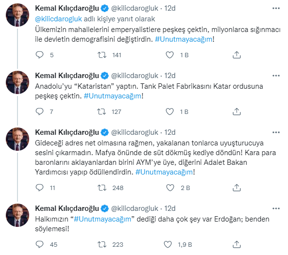 Kılıçdaroğlu'ndan Erdoğan 'unutmayacağım' mesajı: Yemin olsun Erdoğan... - Resim : 2