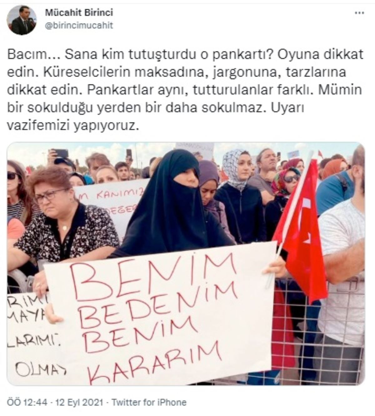 AKP'li isimler Abdurrahman Dilipak'ın desteklediği aşı karşıtı mitingi Gezi'ye bağladı! - Resim : 3
