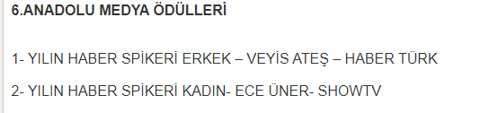 Erdoğan'ın dağıttığı medya ödüllerinde Sedat Peker izi - Resim : 1