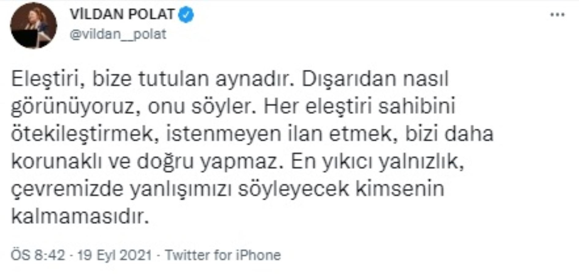 AKP'li isimden çok konuşulacak paylaşım: Çevremizde kimsenin kalmaması... - Resim : 1
