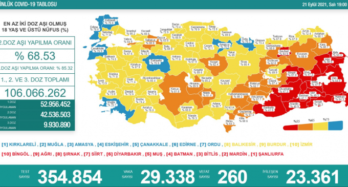 Türkiye'de koronavirüsten 260 kişi daha hayatını kaybetti! Vaka sayısı 30 bine dayandı - Resim : 1