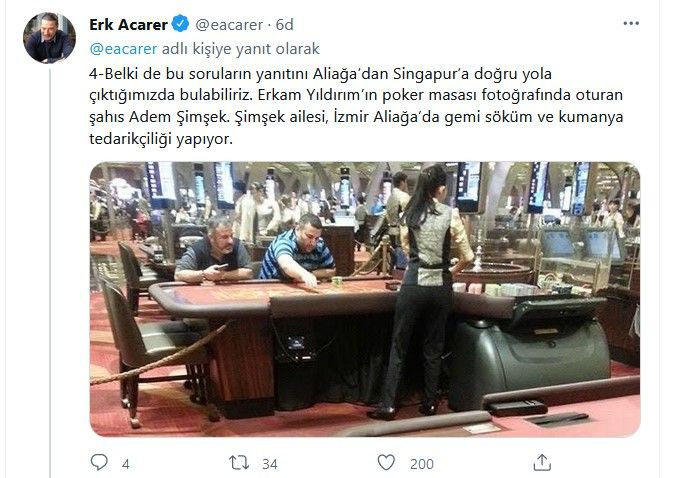 Sedat Peker'le ilgisi ne? Erkam Yıldırım'ın poker masasında yanındaki kişinin kim olduğu ortaya çıktı! - Resim : 4