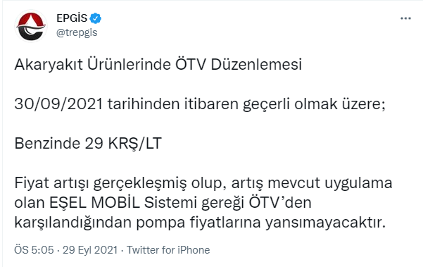 Benzine zam geldi! - Resim : 1