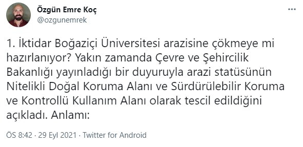 AKP'nin 'Boğaziçi Üniversitesi arazisi' planı, bakanlığın ilanıyla ortaya çıktı! - Resim : 4