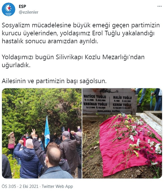 Ezilenlerin Sosyalist Partisi'nin acı günü - Resim : 1