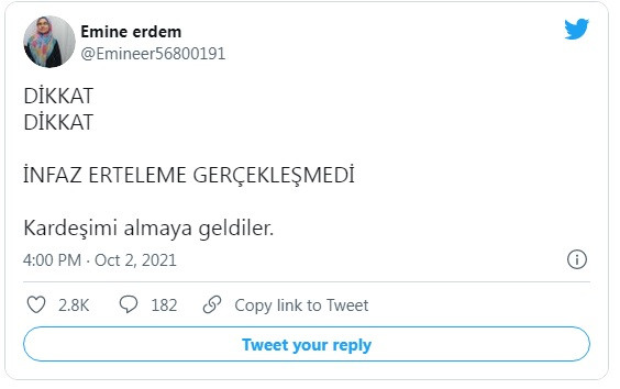 Kanser hastası Ayşe Özdoğan cezasının infazı için evinden alındı - Resim : 1