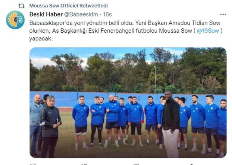 Fenerbahçe'nin eski yıldızı Moussa Sow o takıma başkan oldu - Resim : 1