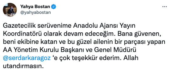 TRT'den ayrılan isim Anadolu Ajansı ile anlaştı - Resim : 1