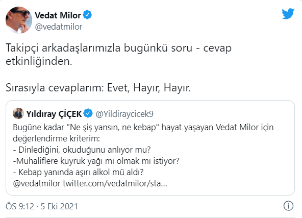 Kebapçı tartışması sürüyor: Vedat Milor ve MHP'li isim böyle atıştı - Resim : 3