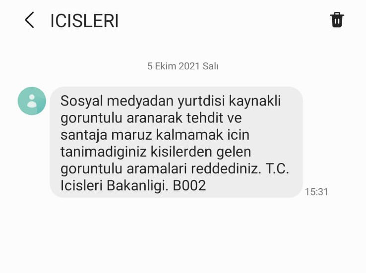 İçişleri Bakanlığı bu mesajı gönderdi, akıllara Sedat Peker geldi! - Resim : 1