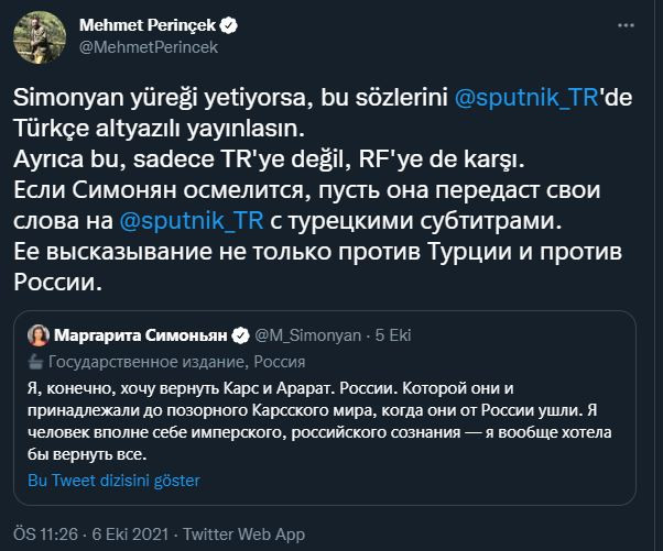 Rus medyasında skandal: Ağrı Dağı ve Kars'ı Rusya'ya katma zamanı... - Resim : 1