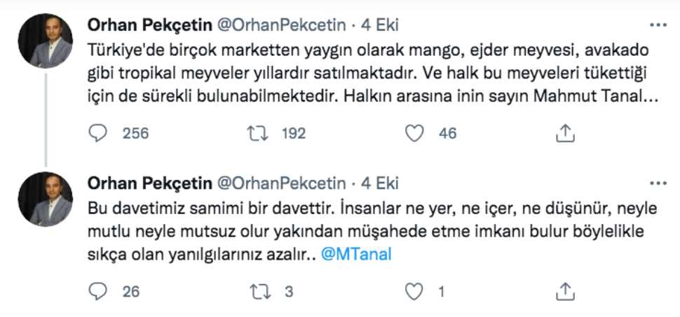 İktidara yakın gazeteciden mango ve ejder meyvesi çıkışı: Halk bu meyveleri tükettiği için sürekli bulunuyor - Resim : 2