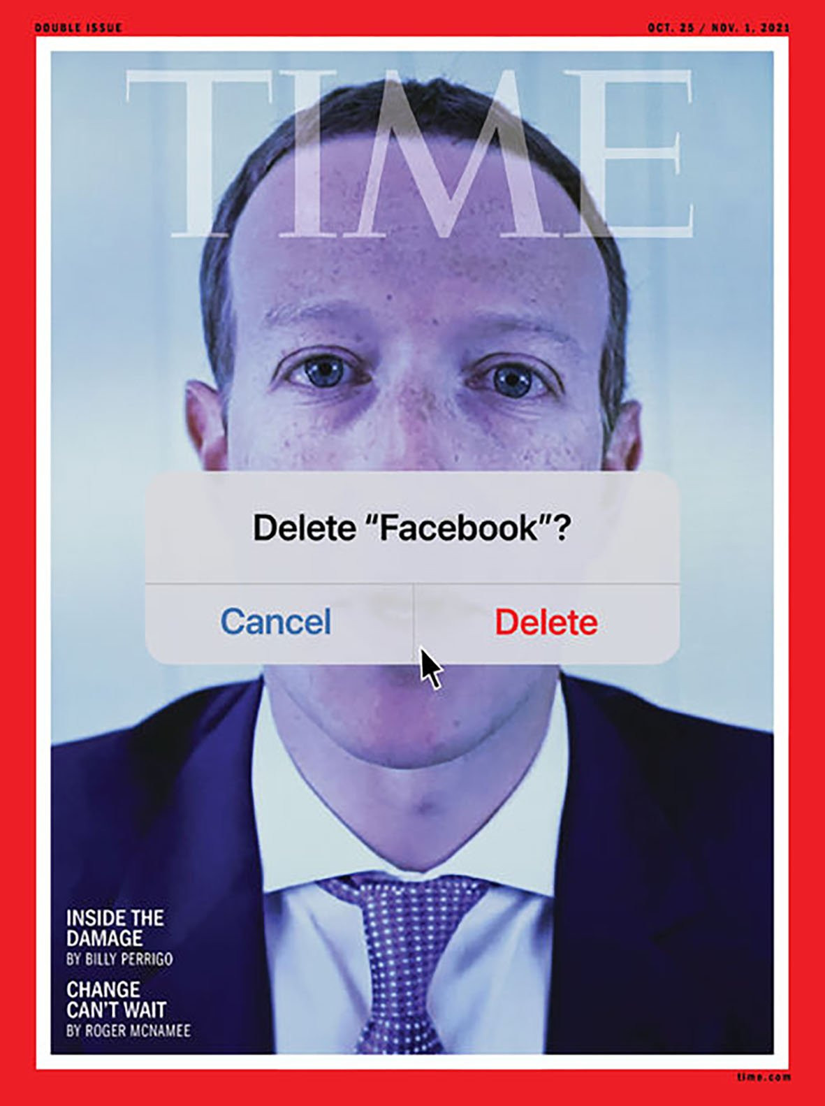 Time dergisinden 11 yıl sonra dikkat çeken Mark Zuckerberg kapağı - Resim : 1