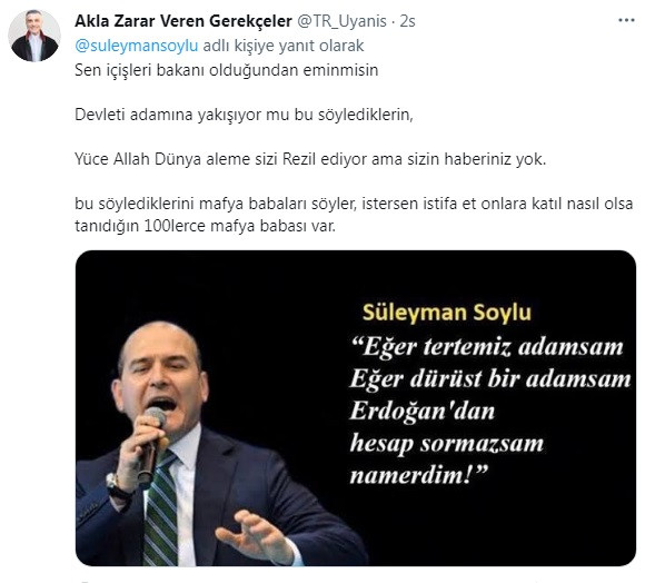 Kılıçdaroğlu'nu hedef alan Süleyman Soylu'nun tweetine gelen yanıtlar sosyal medyayı salladı - Resim : 5