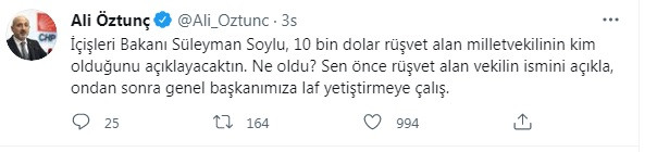 Kılıçdaroğlu'nu hedef alan Süleyman Soylu'nun tweetine gelen yanıtlar sosyal medyayı salladı - Resim : 9