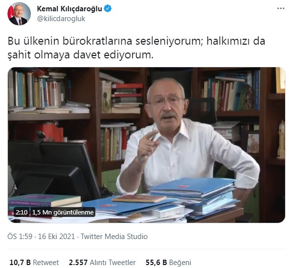 Kılıçdaroğlu'nun 'Emir almıştım' diyerek kirli işlerden sıyrılamazsınız' dediği video sosyal medyada viral oldu - Resim : 3