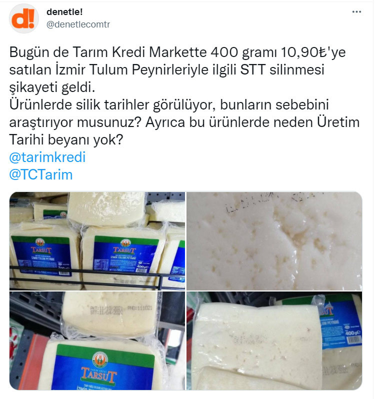 Erdoğan'ın alışveriş yaptığı markette peynir skandalı - Resim : 1