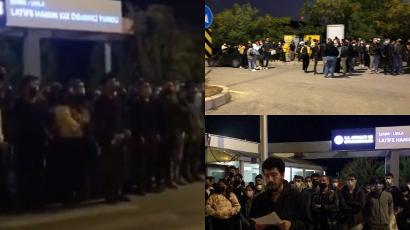 Öğrenciler bu kez İzmir'de ayağa kalktı! '51 kişi zehirlenmiş, 'başka yerde olmuştur' diyorlar'