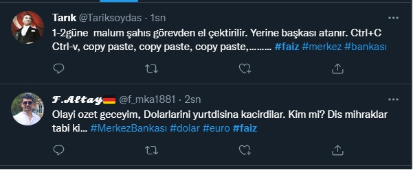 Merkez Bankası'nın kararı doları uçurdu, Twitter'da tepki yağdı - Resim : 2