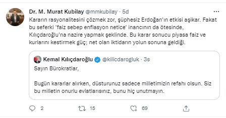 Ekonomist Murat Kubilay'dan faiz çıkışı: Kararın rasyonalitesini çözmek zor - Resim : 1