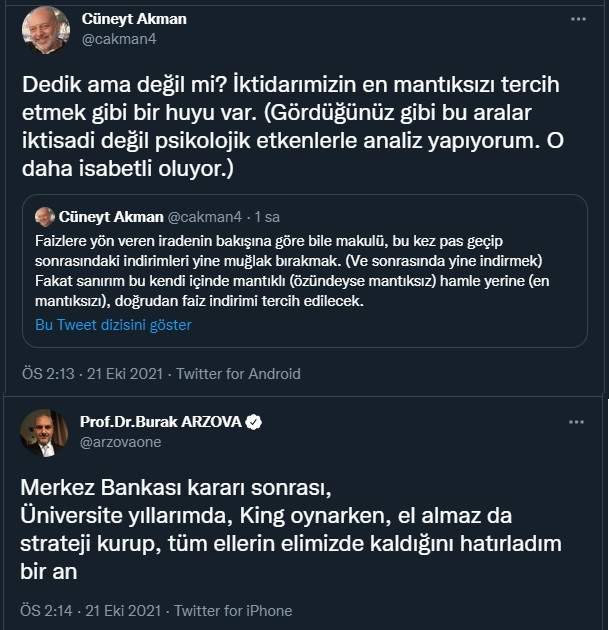 Merkez Bankası'nın kararı doları uçurdu, Twitter'da tepki yağdı - Resim : 1