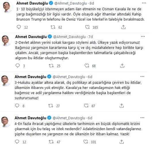 Davutoğlu'ndan Erdoğan'a 'istenmeyen adam' tepkisi: Bu telaş ve istek neden? - Resim : 2