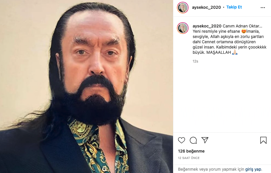 Adnan Oktar cezaevinde imaj değiştirdi - Resim : 1