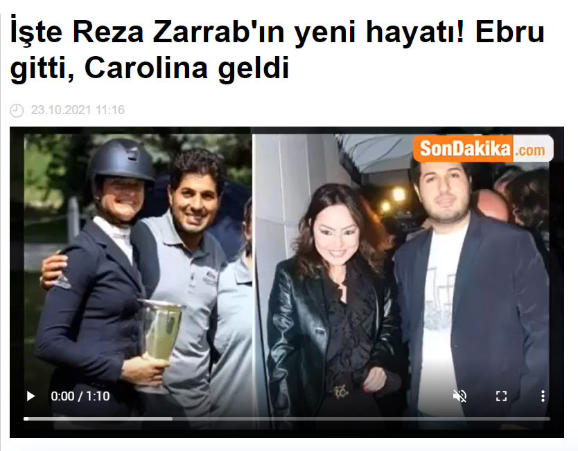 Reza Zarrab'ın sevgilisi Caroline Roffman dolandırıcılık sanığı çıktı! - Resim : 1