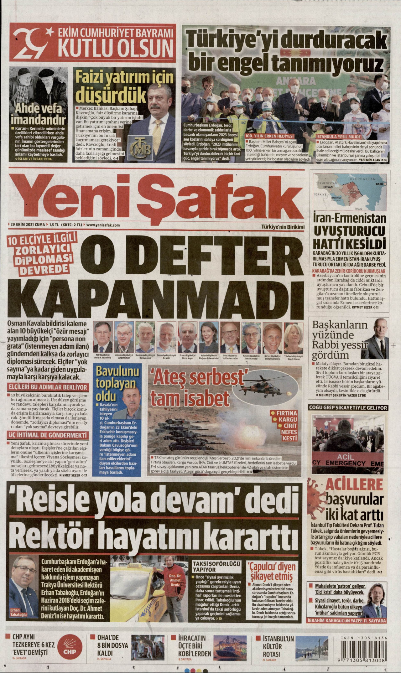 Turkcell'in 29 Ekim mesajı: Cumhuriyet'te var Yeni Şafak'ta yok - Resim : 1