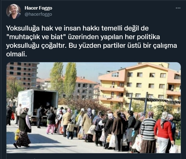 Yoksul aile sayısı 1 yılda 2’ye katlandı: 'Partiler üstü bir çalışma olmalı' - Resim : 1