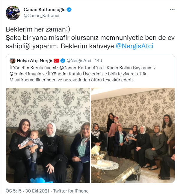 AKP'li vekil yanlışlıkla Canan Kaftancıoğlu'nu etiketledi! Kaftancıoğlu'ndan jet davet - Resim : 1