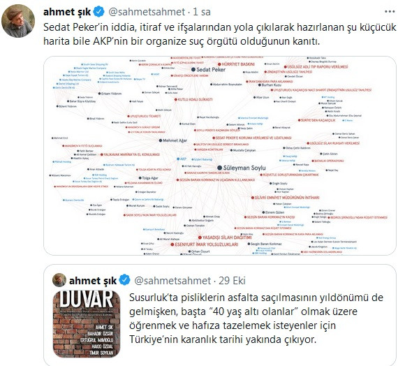 Ahmet Şık'tan yeni kitap duyurusu: 'AKP’nin bir organize suç örgütü olduğunun kanıtı' - Resim : 2