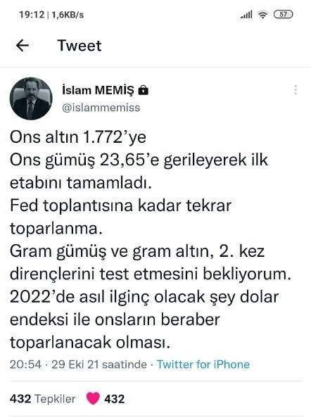 İslam Memiş'ten altın ve gümüş yatırımcısına önemli uyarı - Resim : 1