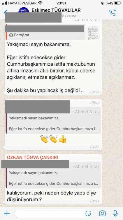 TÜGVA belgelerinden Süleyman Soylu'nun istifa ettiği güne ait yazışmalar ortaya çıktı! - Resim : 1