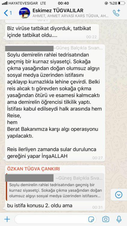 TÜGVA belgelerinden Süleyman Soylu'nun istifa ettiği güne ait yazışmalar ortaya çıktı! - Resim : 2