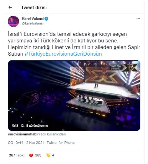 Türk kökenli Linet ve İzmirli Sapir Sapan Eurovision’da İsrail’i temsil edebilir: Sesiyle hayran bıraktı - Resim : 1