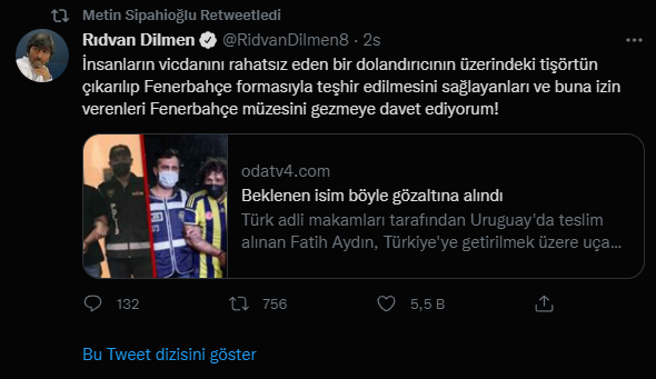 Çiftlikbank sanığı Fatih Aydın'ın formalı görüntüleri Fenerbahçelileri kızdırdı - Resim : 1