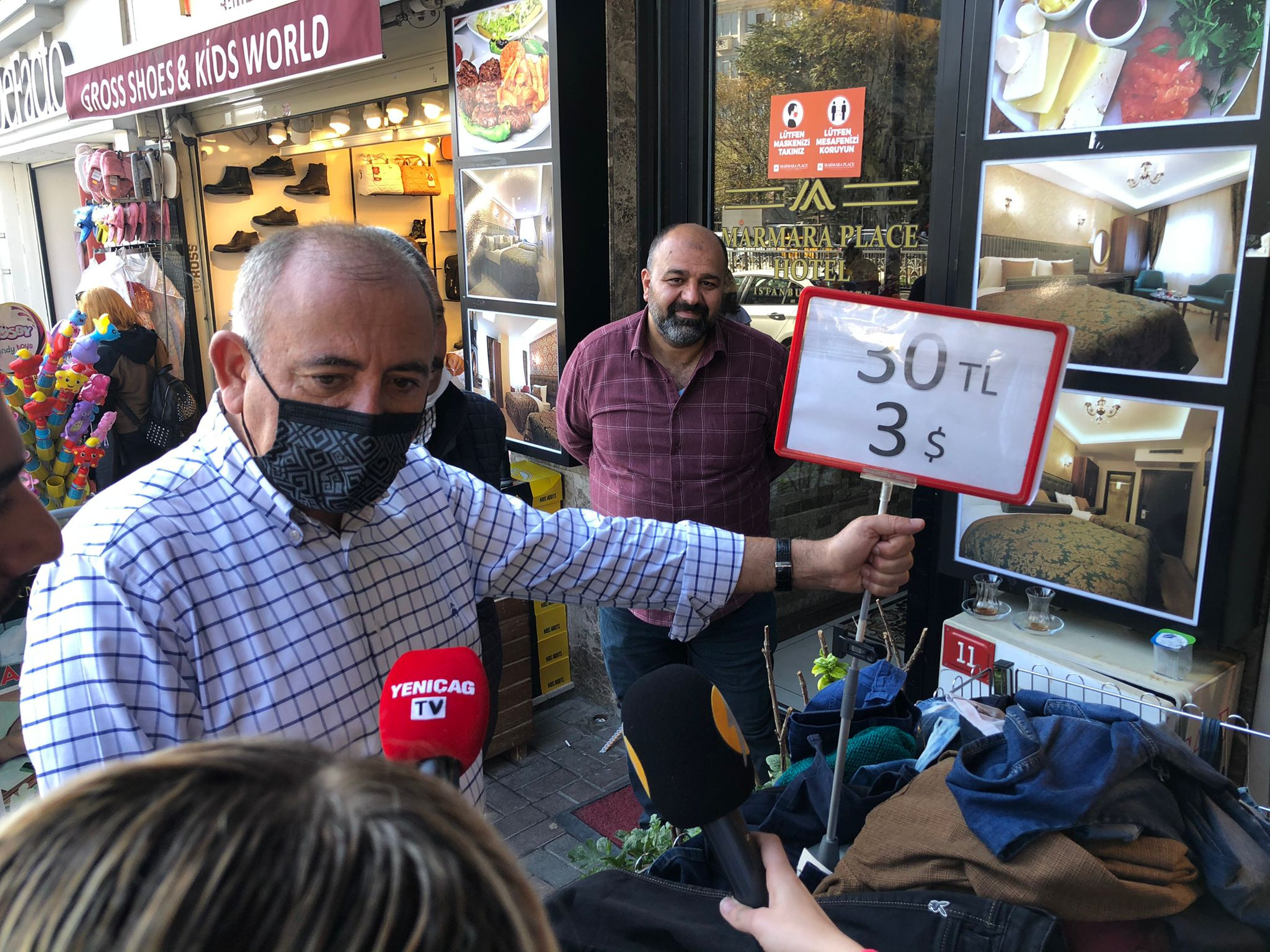 CHP'li Gürsel Tekin, Türk lirasındaki erimeyi kameralara böyle gösterdi - Resim : 1