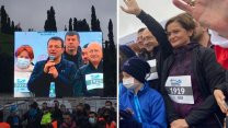 Kılıçdaroğlu, Akşener ve İmamoğlu, 43. İstanbul Maratonu'na yan yana katıldı: '2023' detayı dikkat çekti