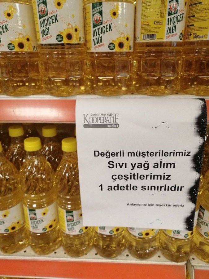 Erdoğan'ın 'fiyatlar uygun' dediği markette yağ alımı sınırlandırıldı - Resim : 1