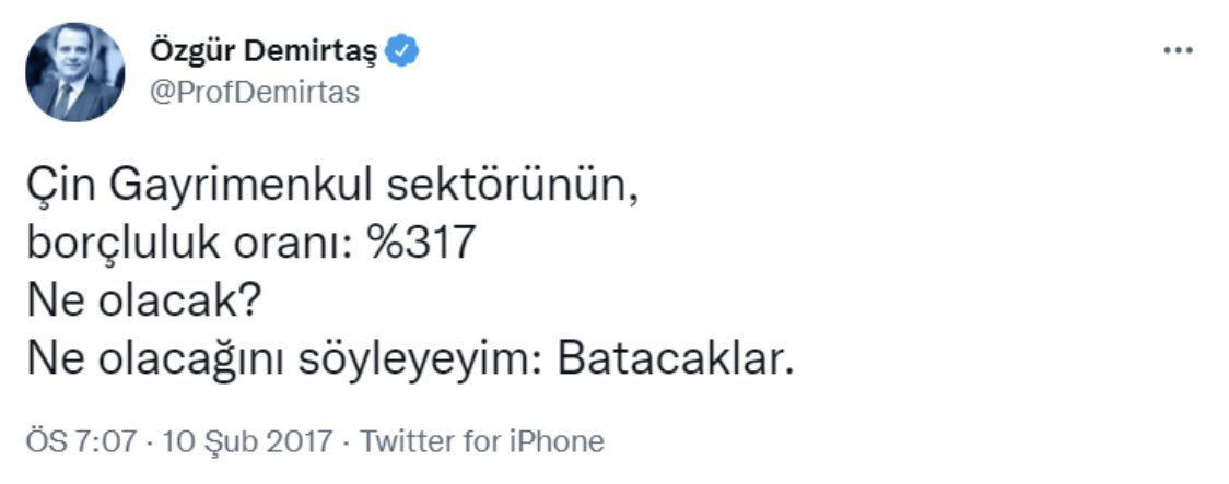 Özgür Demirtaş yıllar önce söylemişti: Dev şirket iflas etti! - Resim : 1